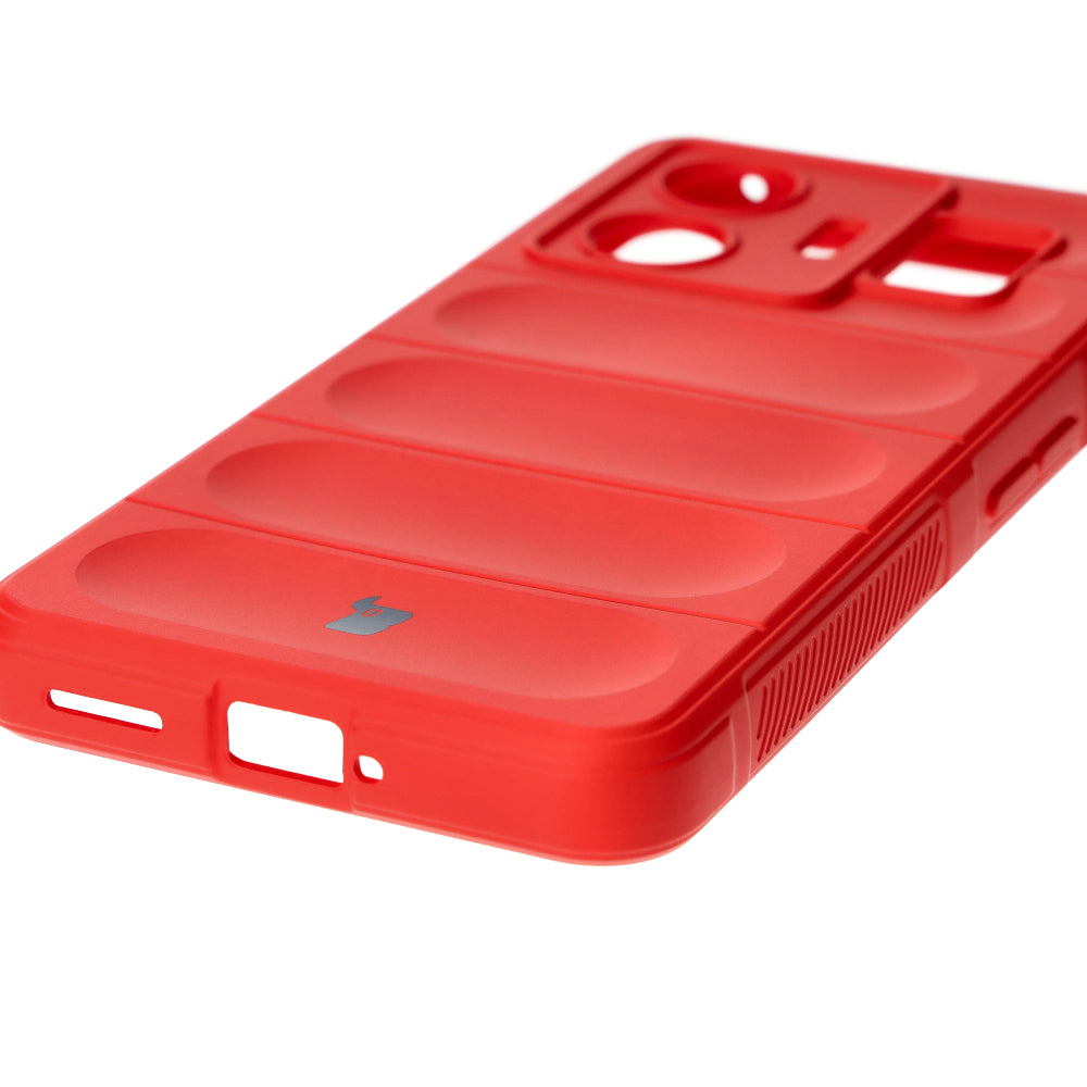 Robuste Handyhülle für Realme GT3, Bizon Case Tur, Rot