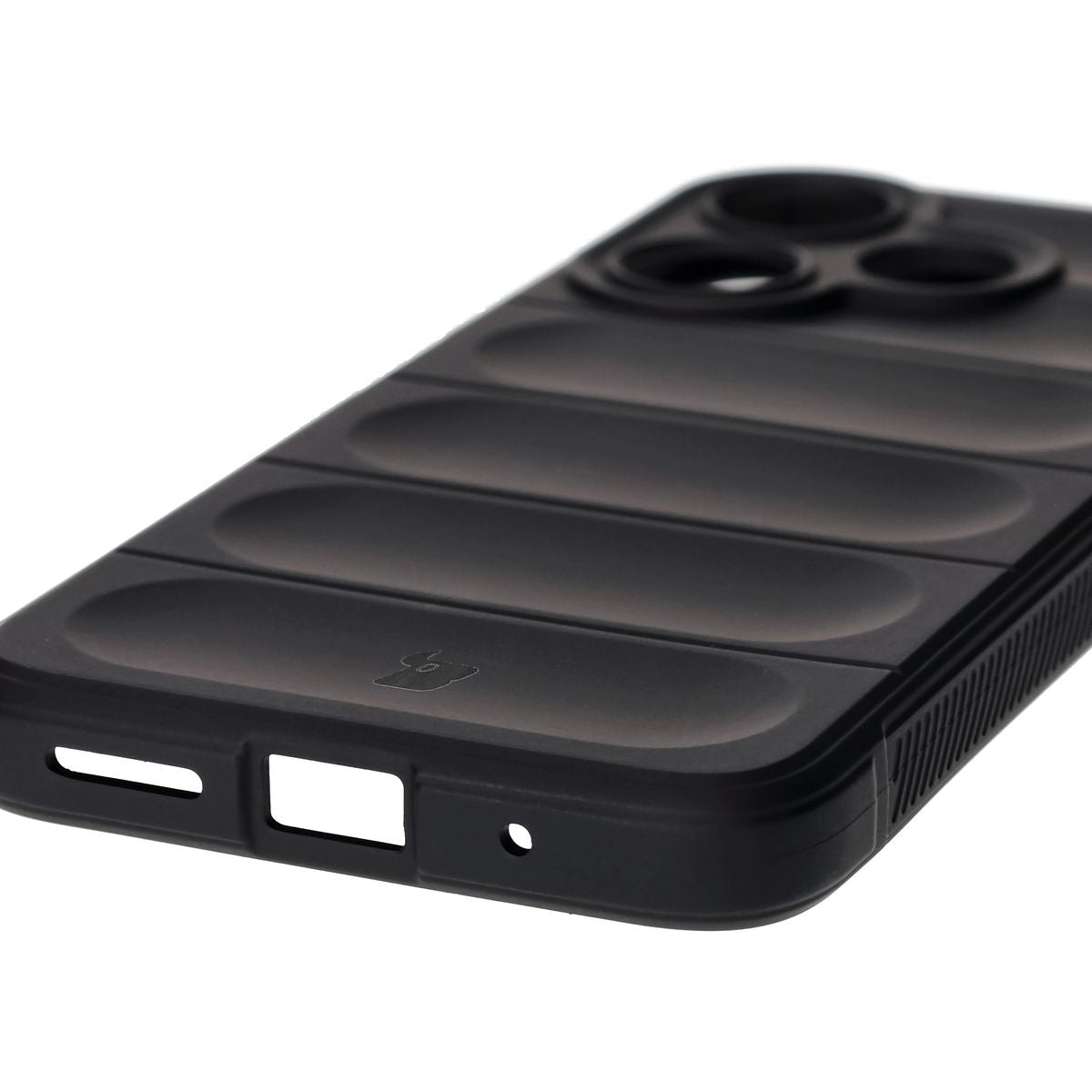 Robuste Handyhülle für Xiaomi Redmi 13 4G, Bizon Case Tur, Schwarz