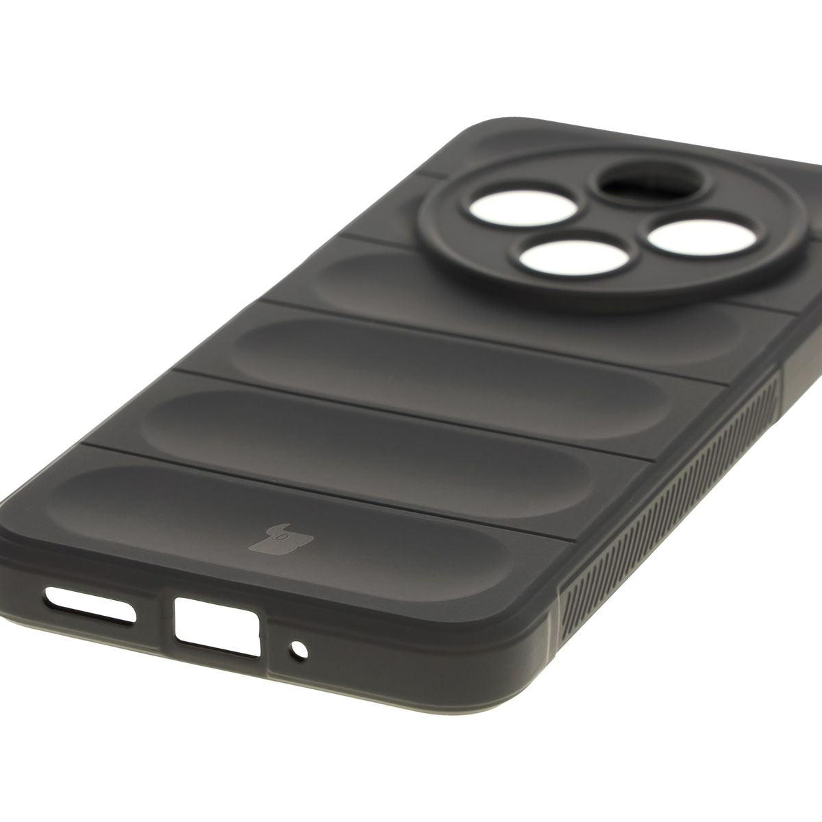 Robuste Handyhülle für Xiaomi Redmi 14C 4G / POCO C75, Bizon Case Tur, Schwarz