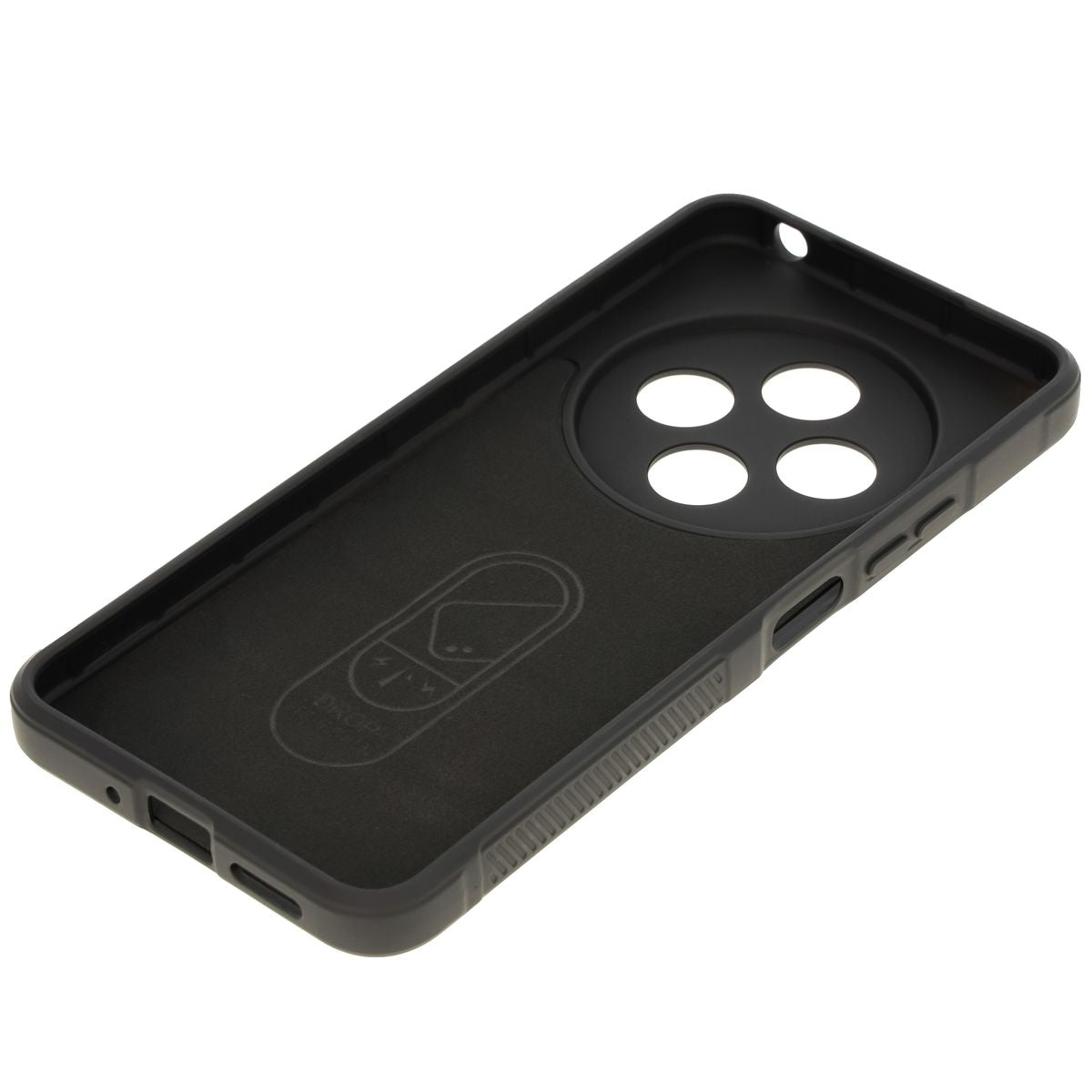 Robuste Handyhülle für Xiaomi Redmi 14C 4G / POCO C75, Bizon Case Tur, Schwarz