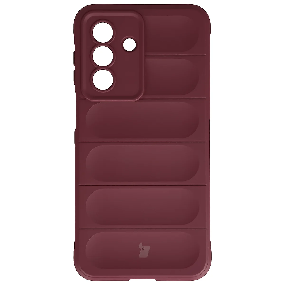 Robuste Handyhülle für Galaxy A27 5G, Bizon Case Tur, Burgunderrot