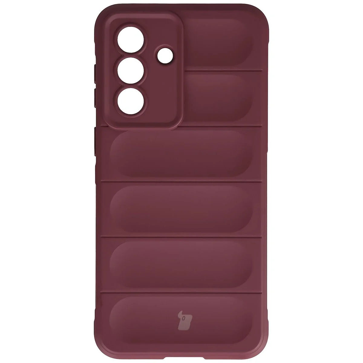 Robuste Handyhülle für Galaxy A57 5G, Bizon Case Tur, Burgunderrot