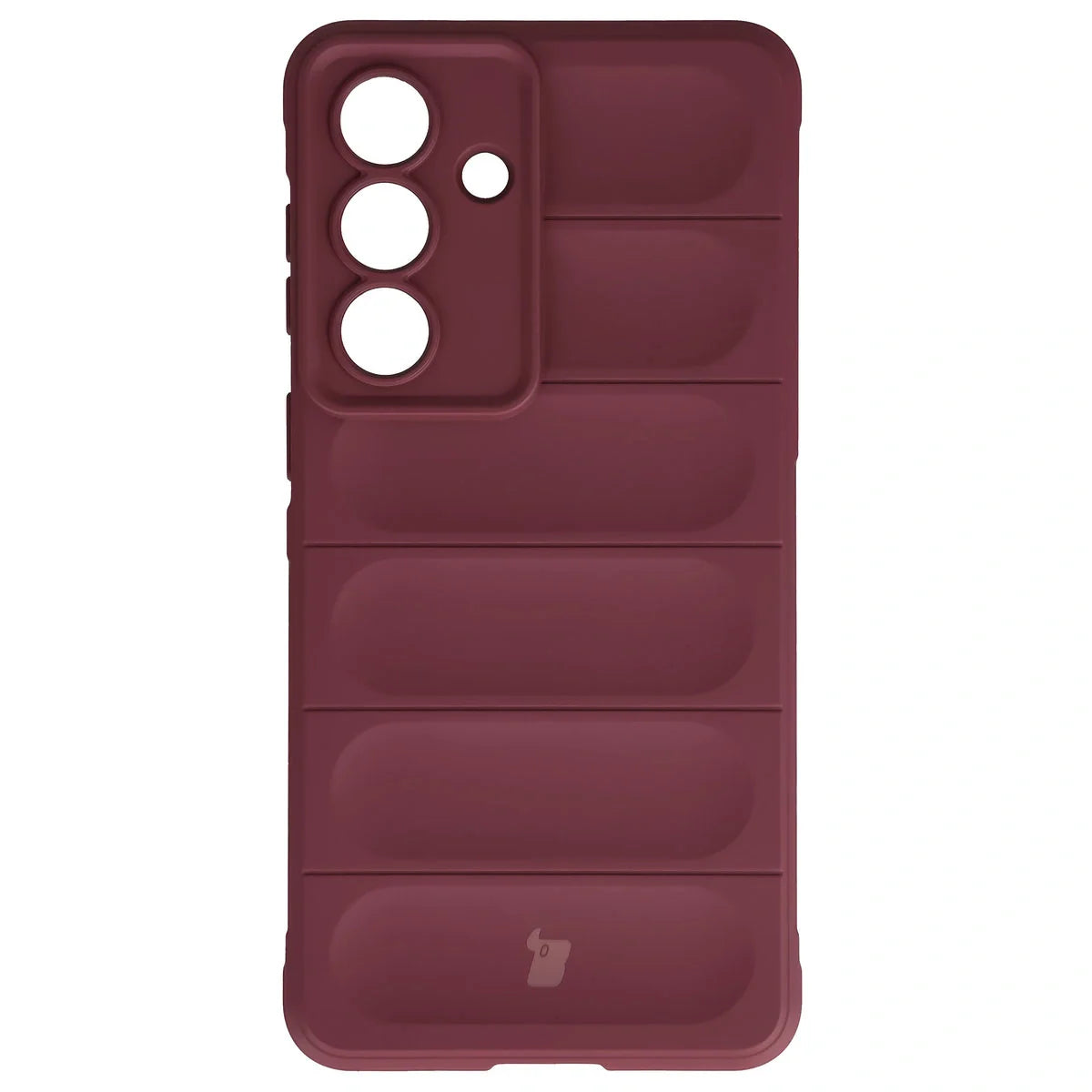Robuste Handyhülle für Galaxy S26 Plus, Bizon Case Tur, Burgunderrot