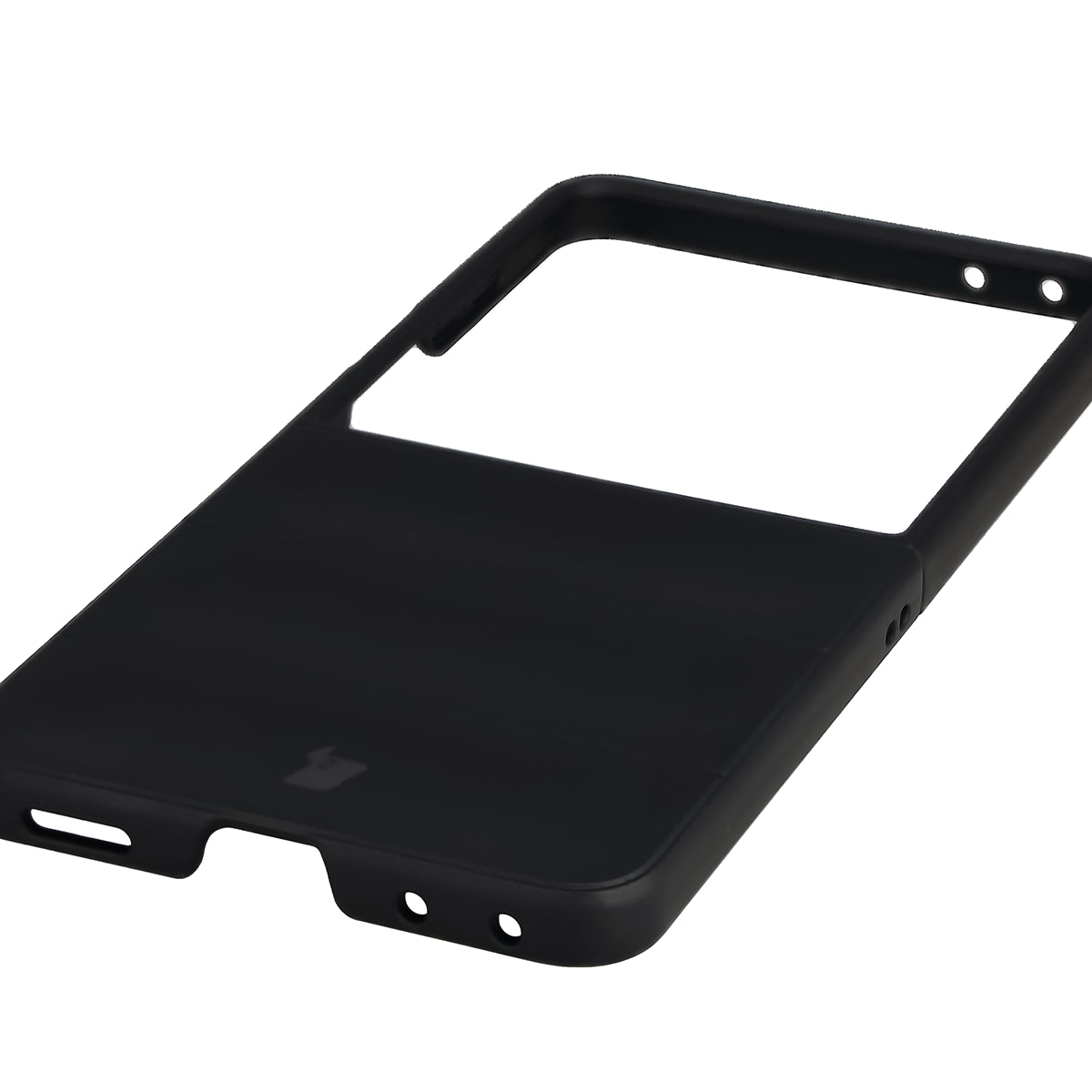 Robuste Handyhülle für Galaxy Z Flip8, Bizon Case Tur, Schwarz