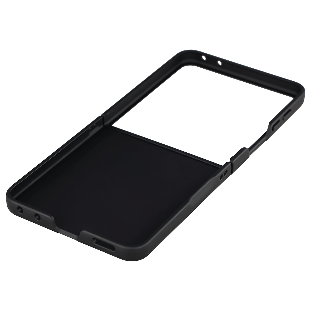 Robuste Handyhülle für Galaxy Z Flip8, Bizon Case Tur, Schwarz