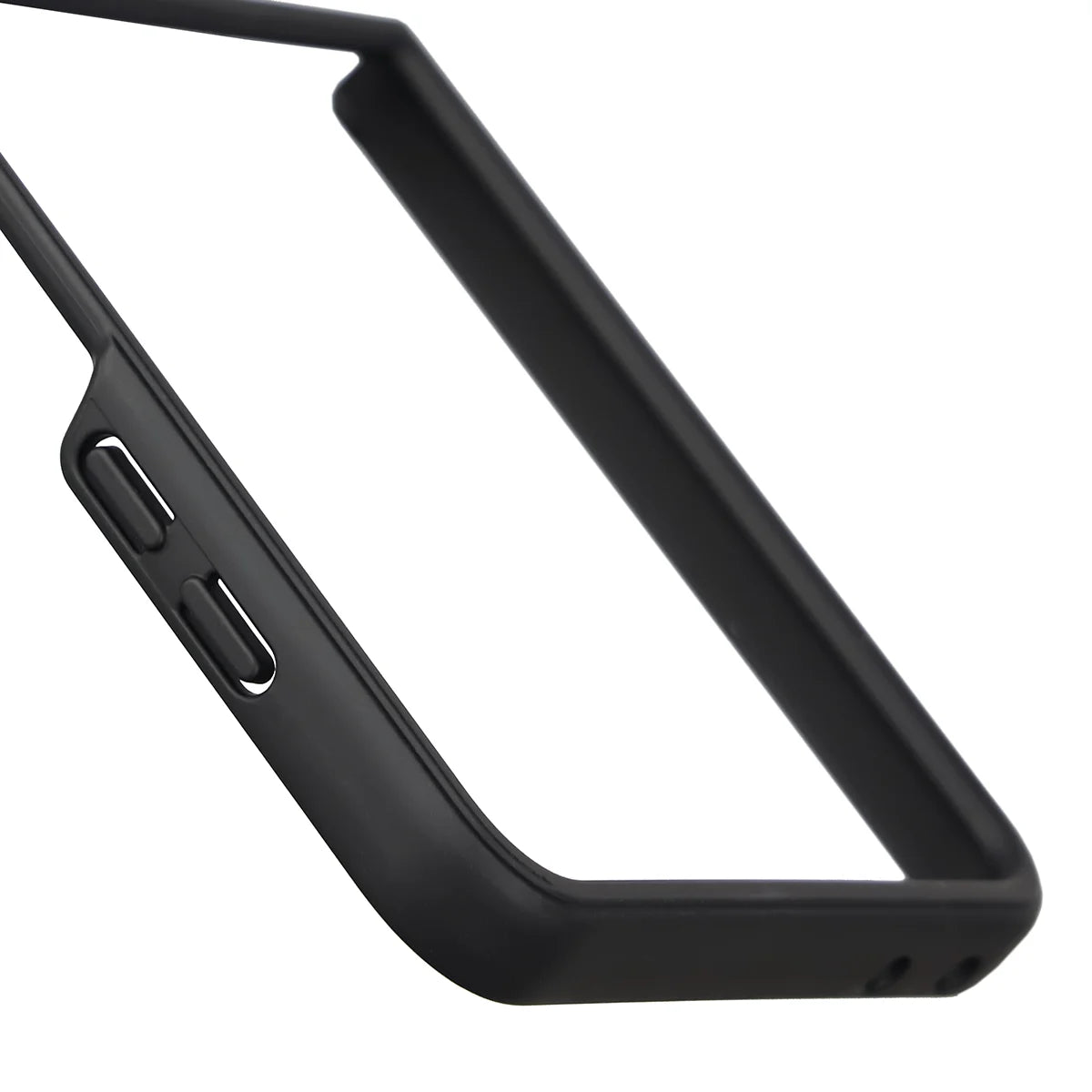 Robuste Handyhülle für Galaxy Z Flip8, Bizon Case Tur, Schwarz