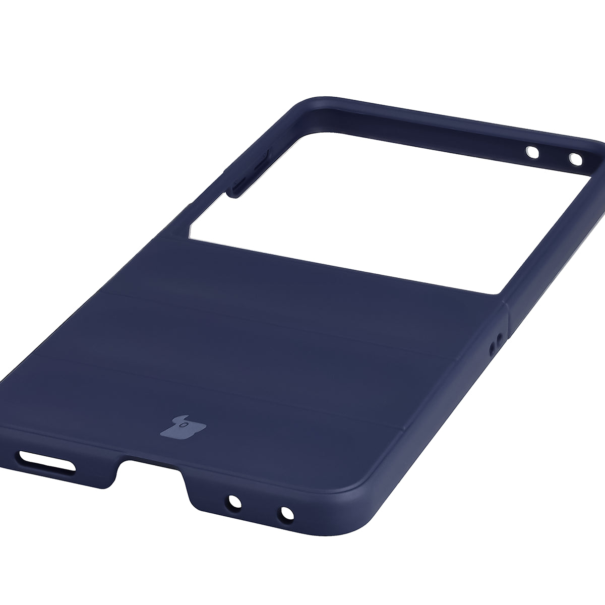 Robuste Handyhülle für Galaxy Z Flip8, Bizon Case Tur, Dunkelblau