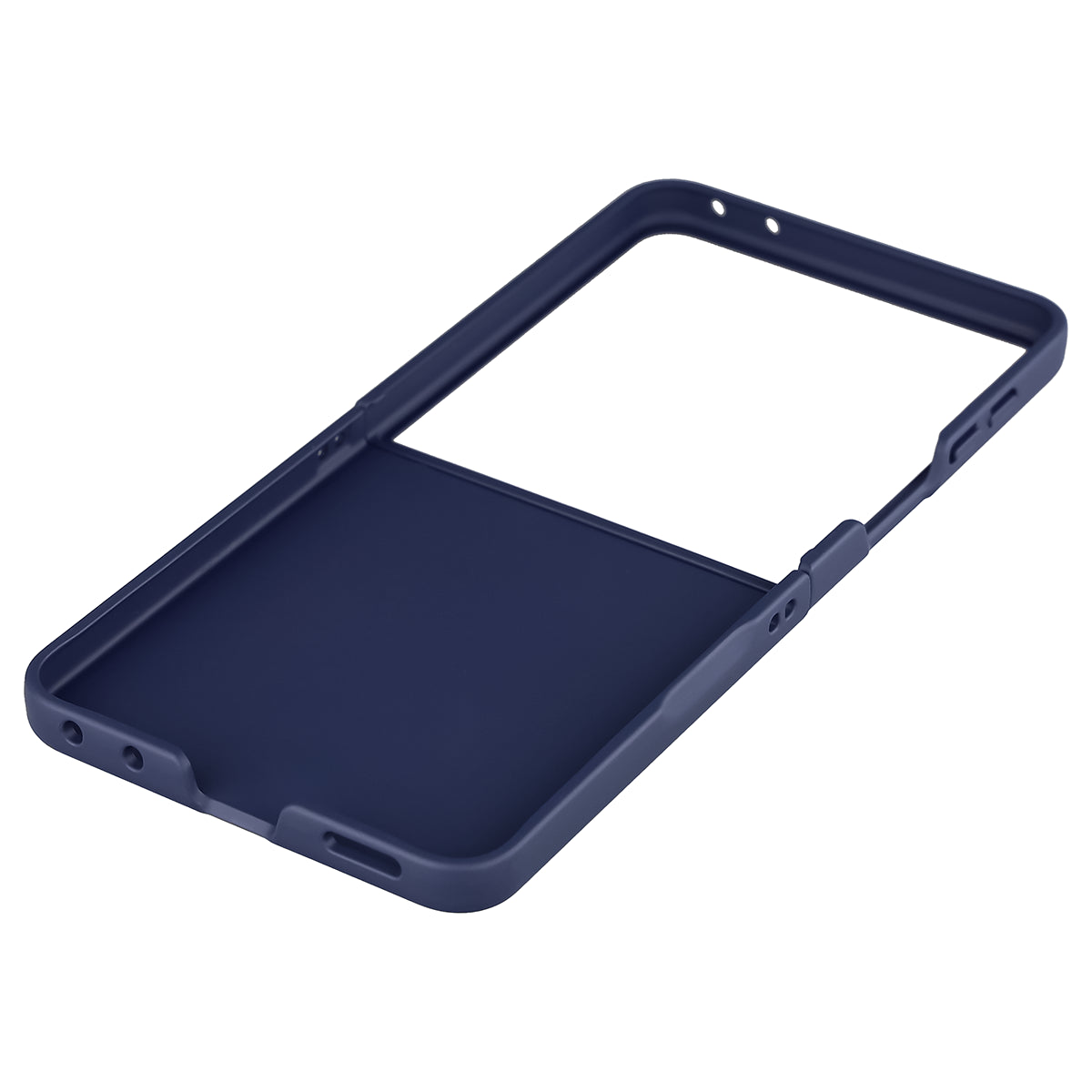 Robuste Handyhülle für Galaxy Z Flip8, Bizon Case Tur, Dunkelblau