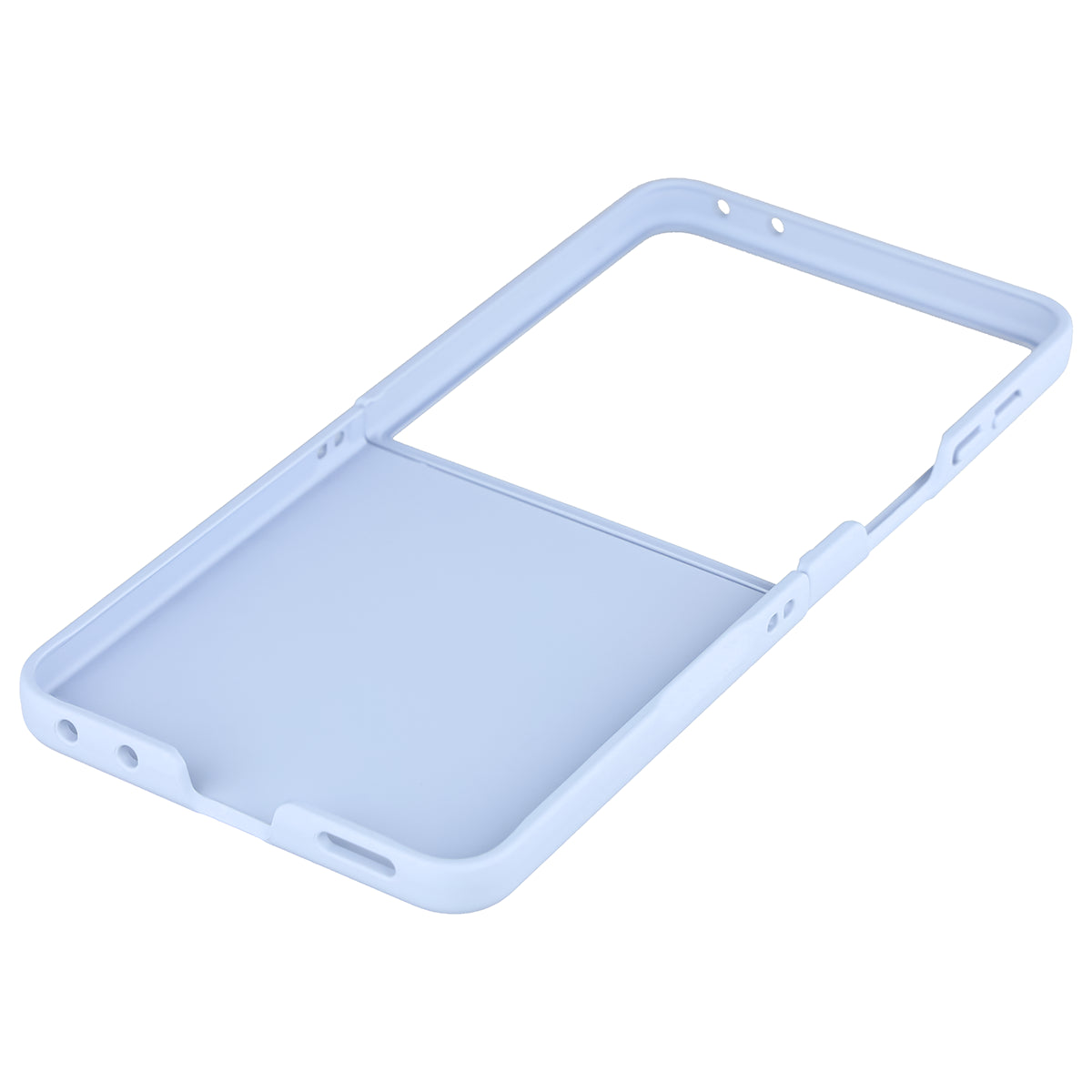 Robuste Handyhülle für Galaxy Z Flip8, Bizon Case Tur, Hellblau
