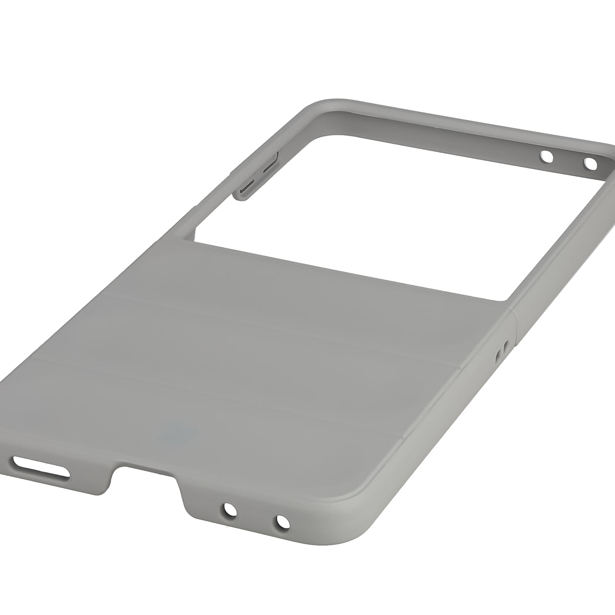 Robuste Handyhülle für Galaxy Z Flip8, Bizon Case Tur, Hellgrau
