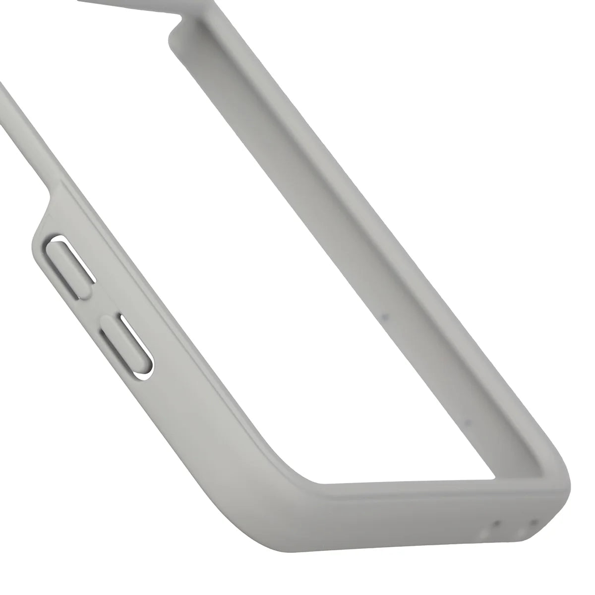 Robuste Handyhülle für Galaxy Z Flip8, Bizon Case Tur, Hellgrau