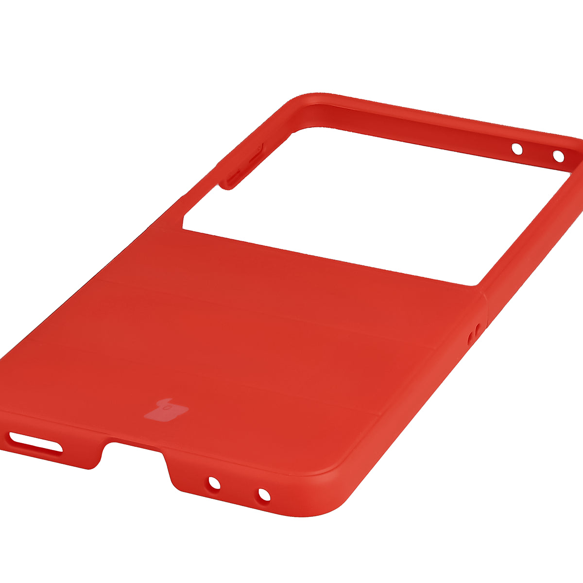 Robuste Handyhülle für Galaxy Z Flip8, Bizon Case Tur, Rot
