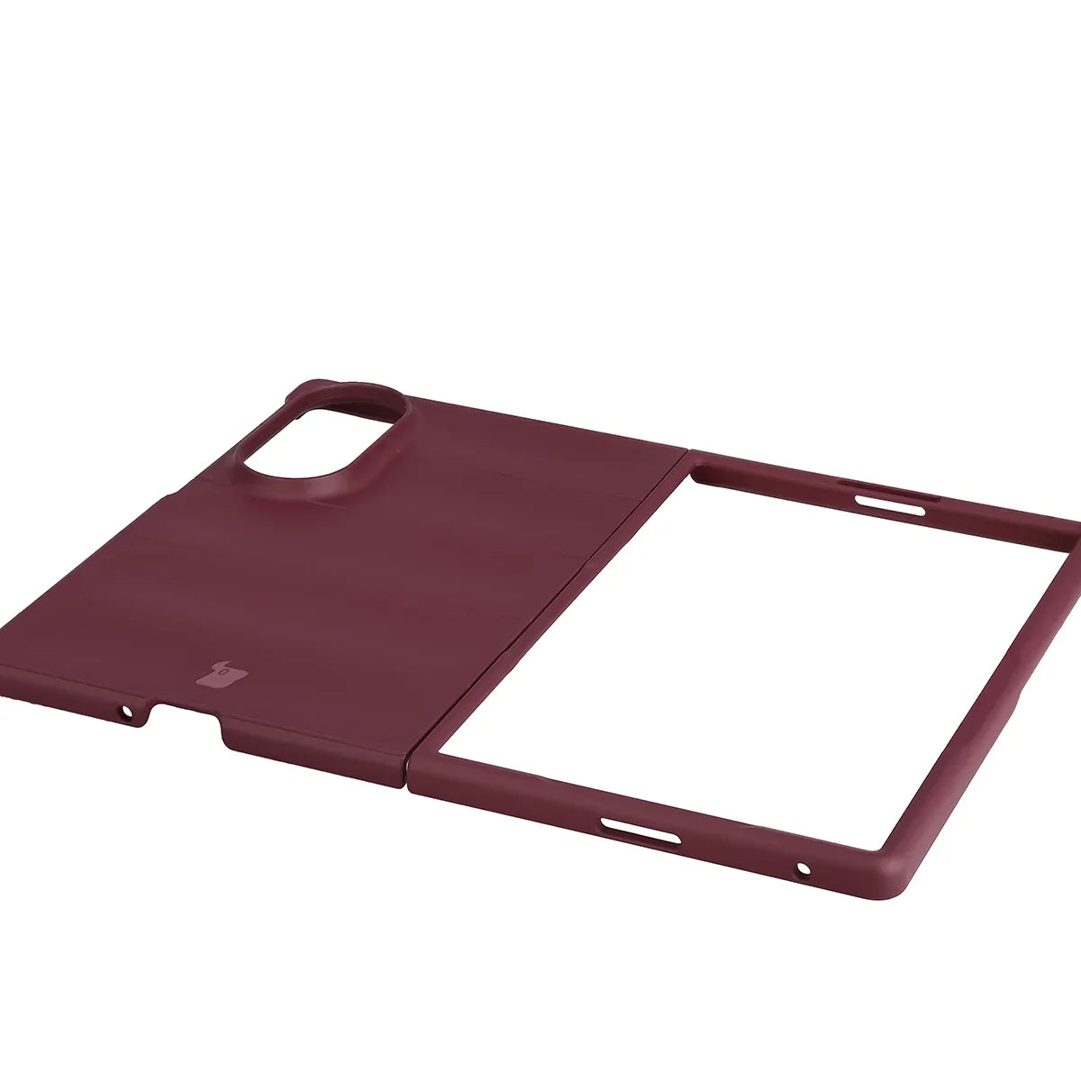 Robuste Handyhülle für Galaxy Z Fold8, Bizon Case Tur, Burgunderrot