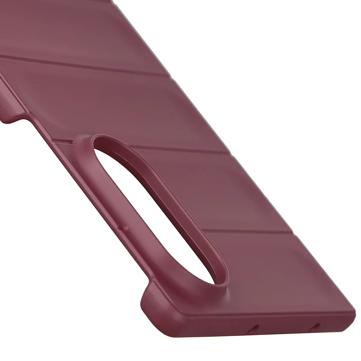 Robuste Handyhülle für Galaxy Z Fold8, Bizon Case Tur, Burgunderrot