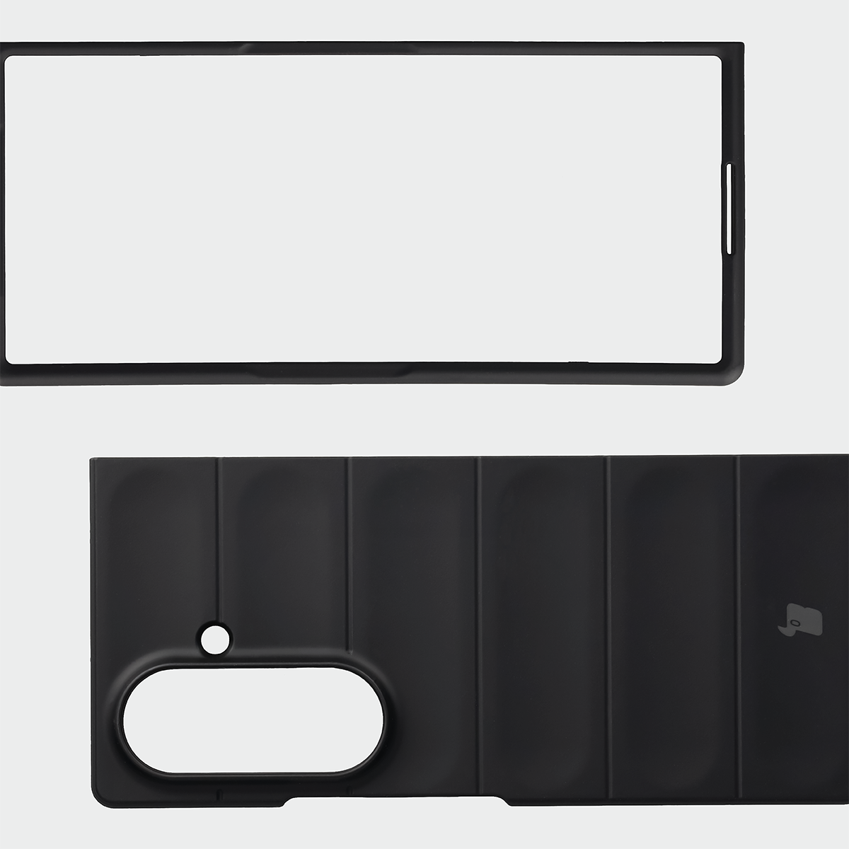 Robuste Handyhülle für Galaxy Z Fold8 Ultra, Bizon Case Tur, Schwarz