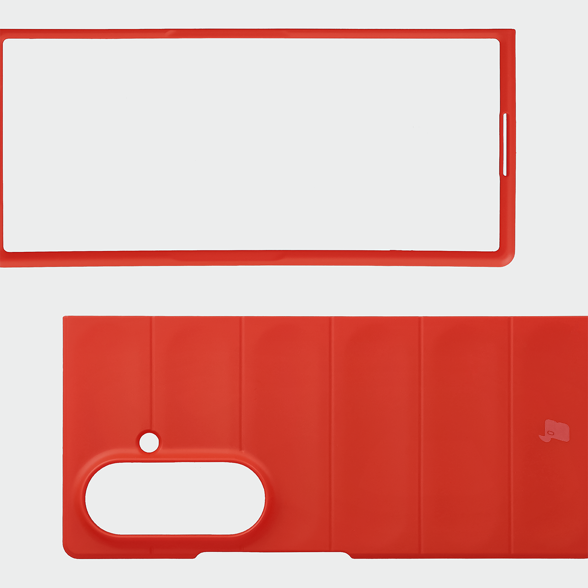 Robuste Handyhülle für Galaxy Z Fold8 Ultra, Bizon Case Tur, Rot