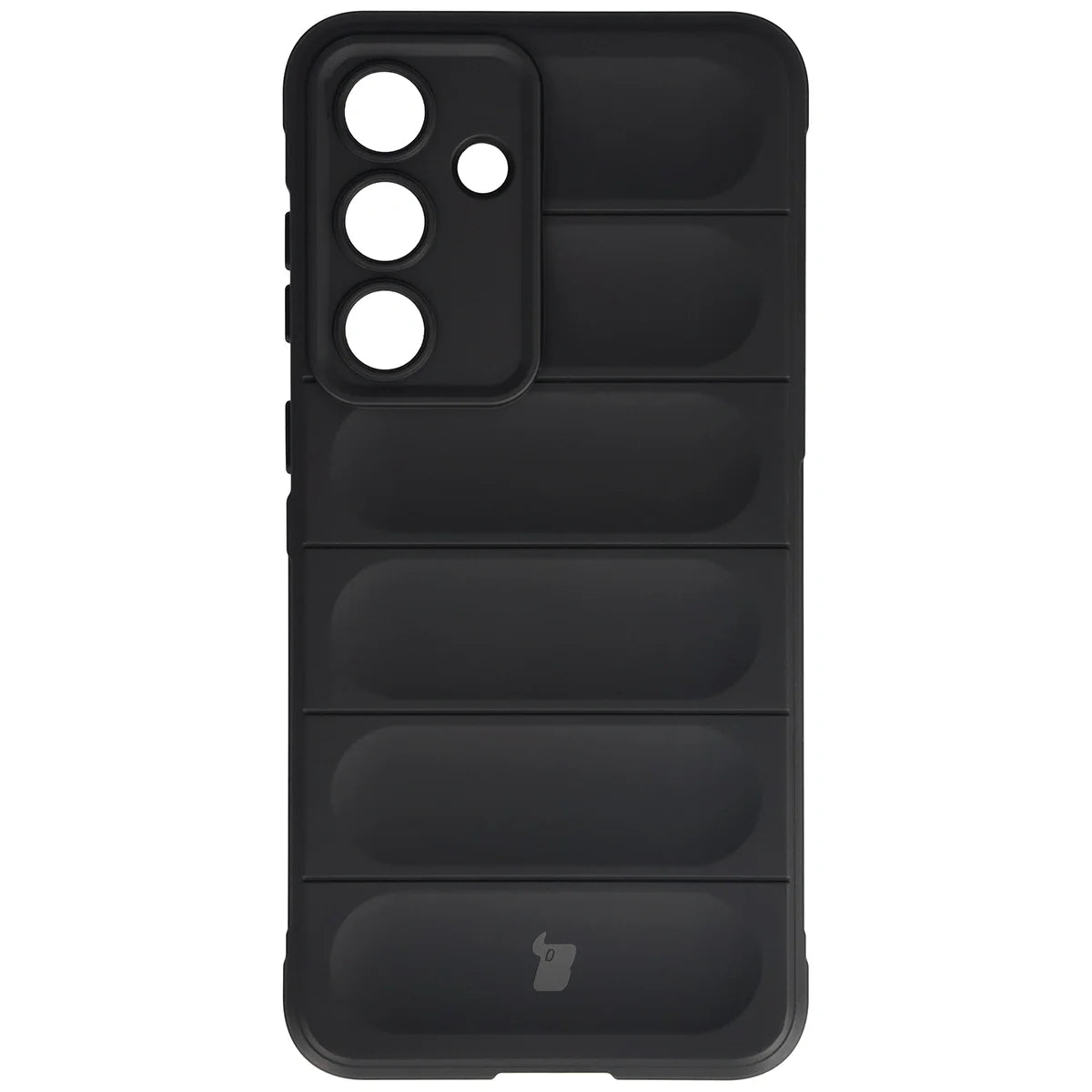 Robuste Handyhülle für Galaxy S26 FE/S25 FE, Bizon Case Tur, Schwarz