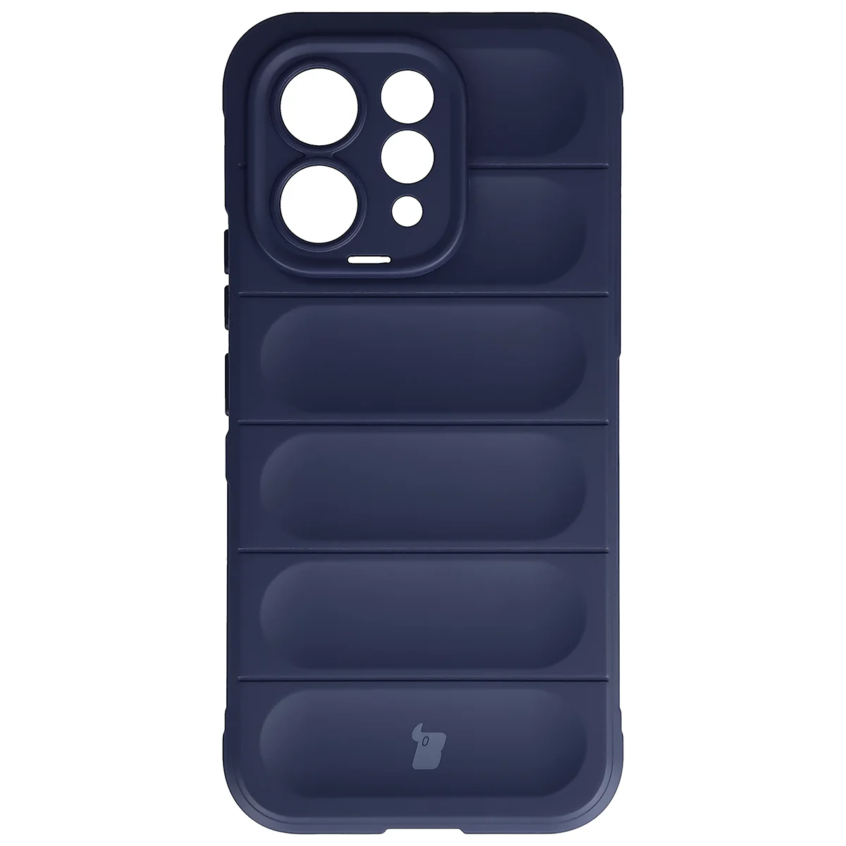 Robuste Handyhülle für Vivo V70 5G, Bizon Case Tur, Dunkelblau