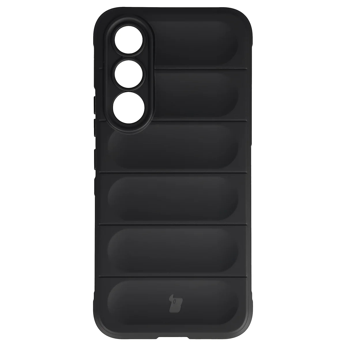 Robuste Handyhülle für Vivo V70 FE 5G, Bizon Case Tur, Schwarz