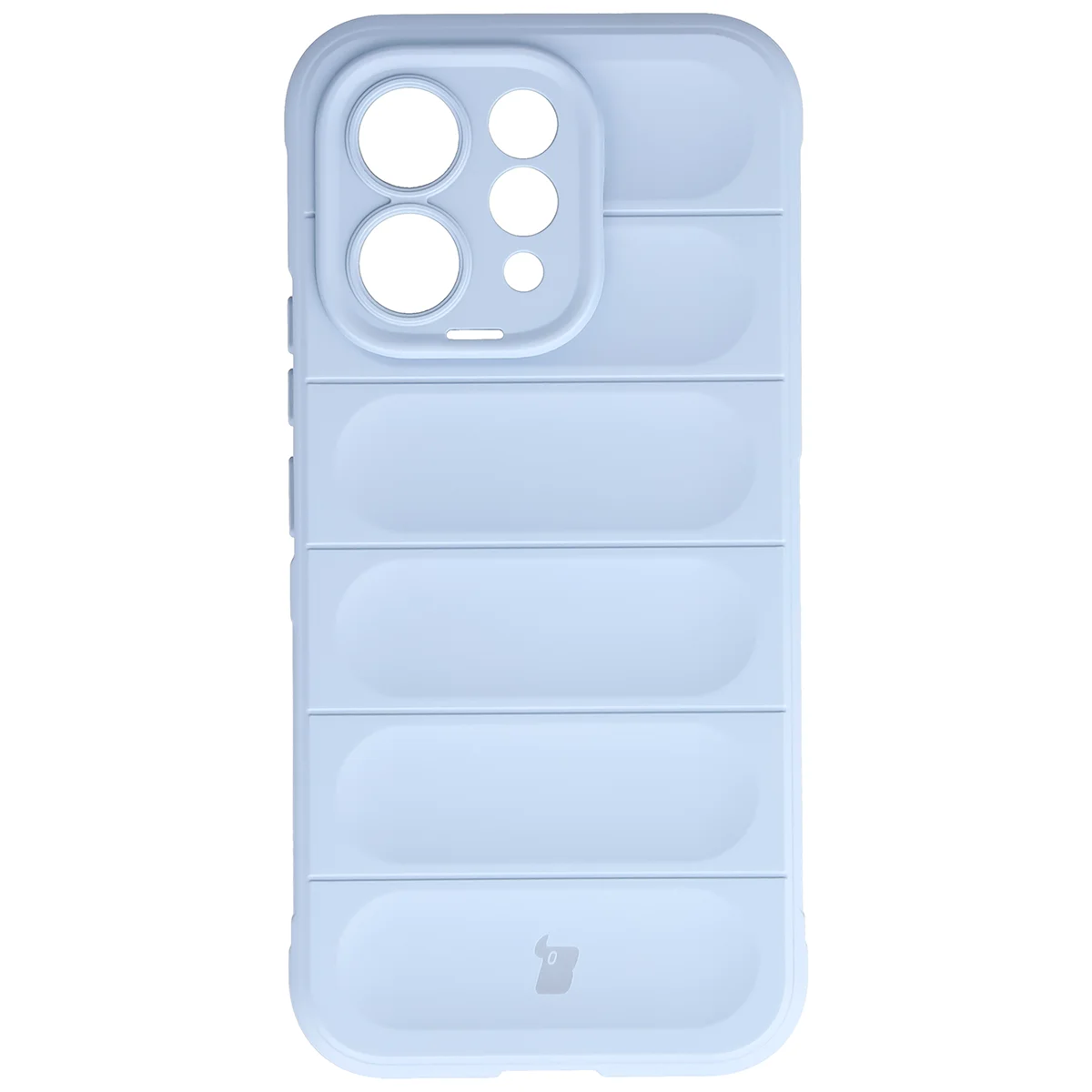 Robuste Handyhülle für Vivo V70 5G, Bizon Case Tur, Hellblau