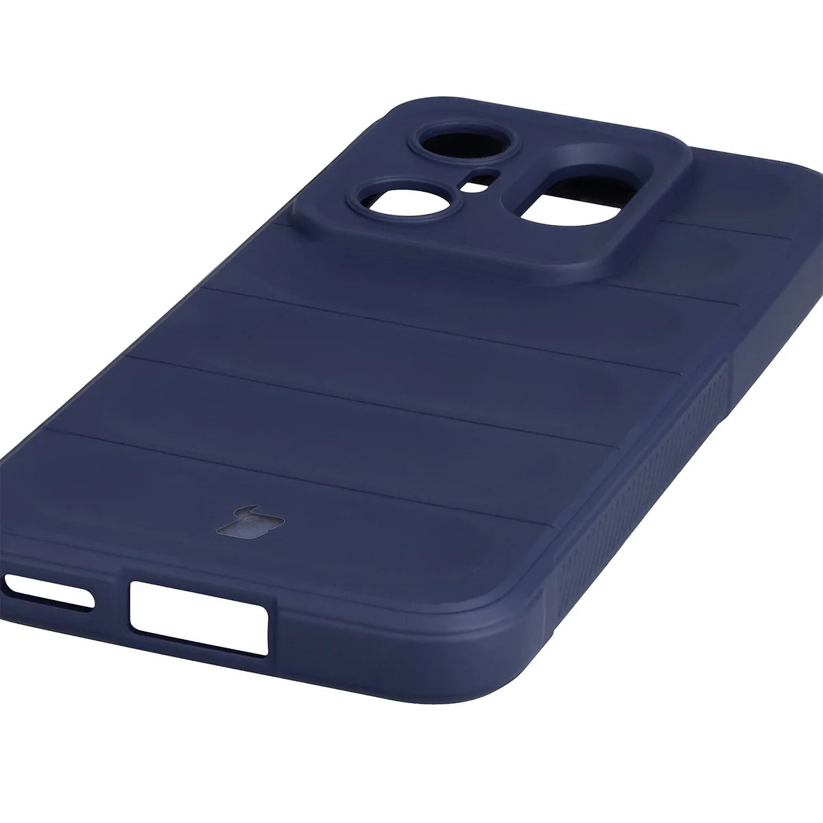 Robuste Handyhülle für Vivo X200 FE, Bizon Case Tur, Dunkelblau