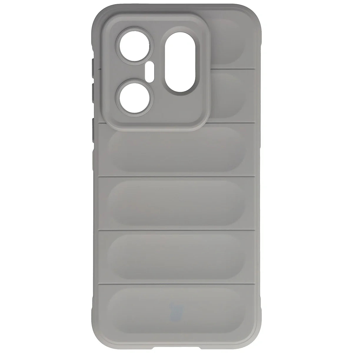 Robuste Handyhülle für Vivo X200 FE, Bizon Case Tur, Hellgrau