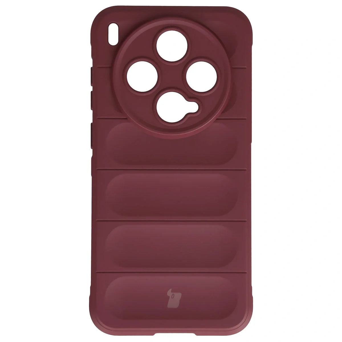 Robuste Handyhülle für Vivo X300, Bizon Case Tur, Burgunderrot