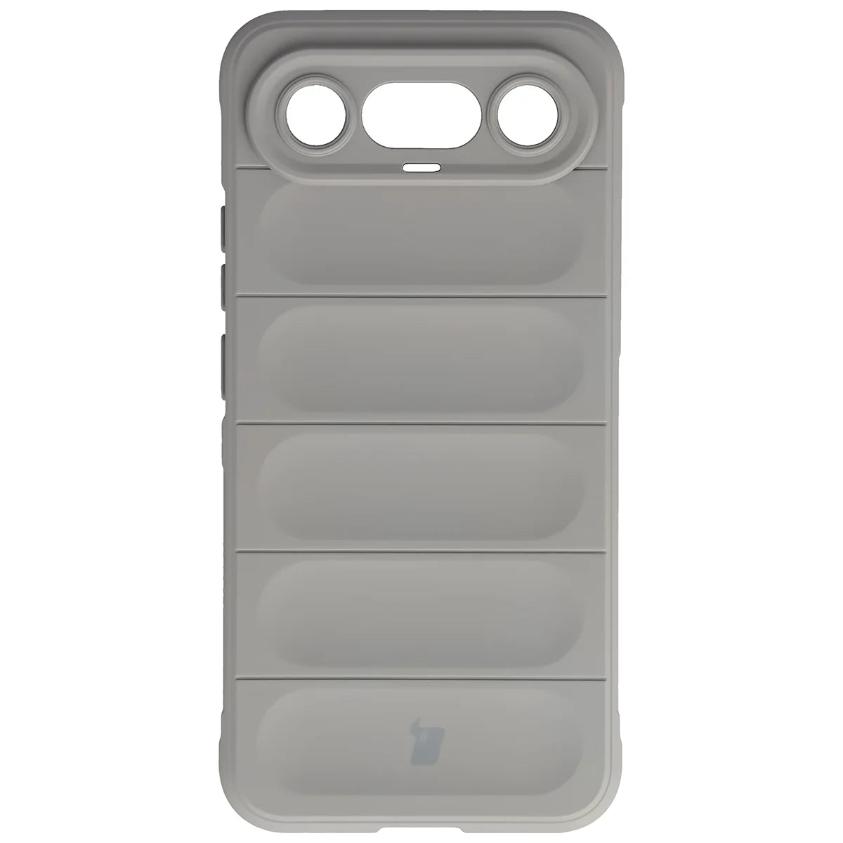 Robuste Handyhülle für Vivo X300 FE, Bizon Case Tur, Hellgrau