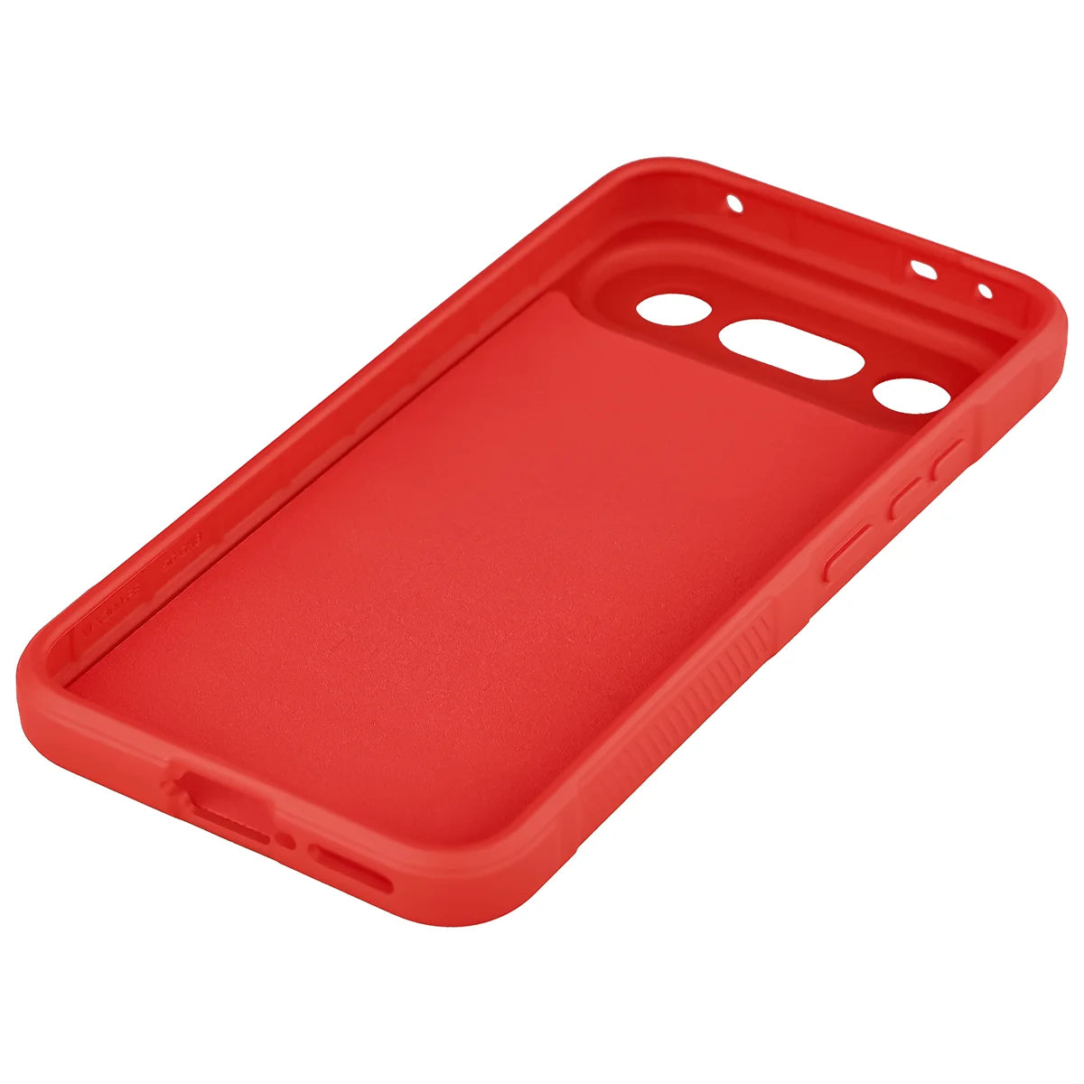 Robuste Handyhülle für Vivo X300 FE, Bizon Case Tur, Rot