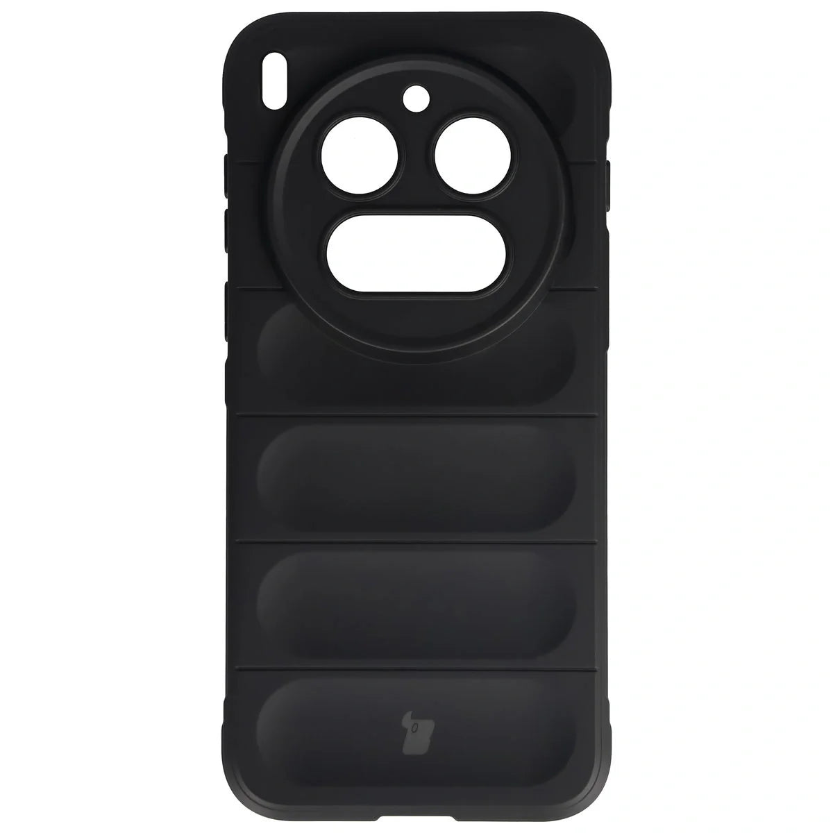 Robuste Handyhülle für Vivo X300 Pro, Bizon Case Tur, Schwarz