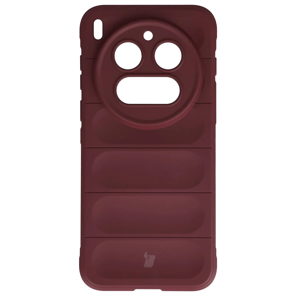 Robuste Handyhülle für Vivo X300 Pro, Bizon Case Tur, Burgunderrot