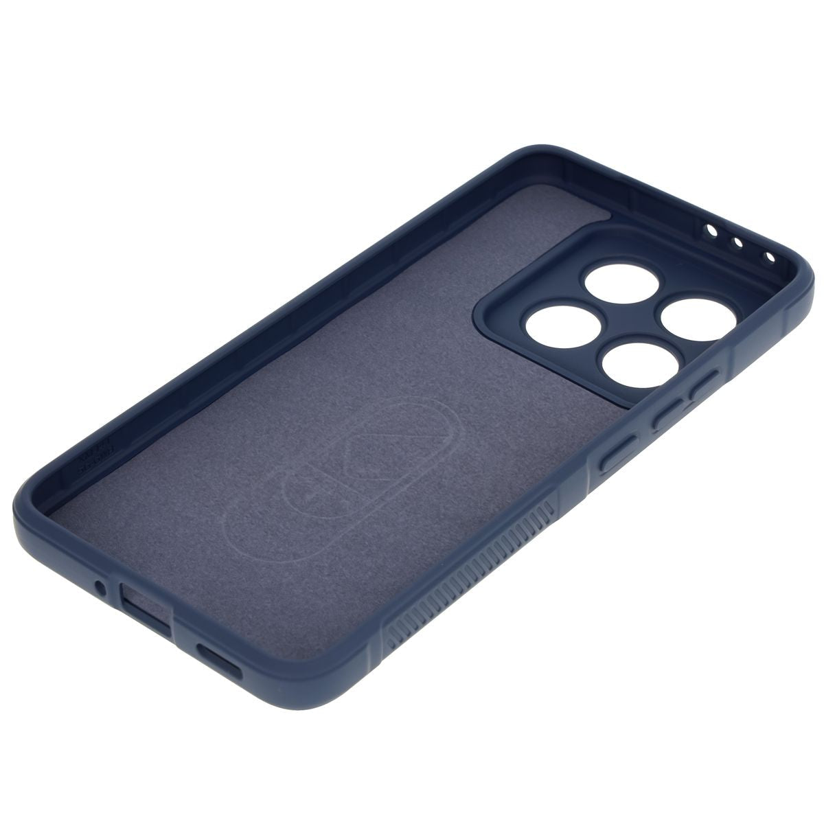 Robuste Handyhülle für Xiaomi 14T, Bizon Case Tur, Dunkelblau