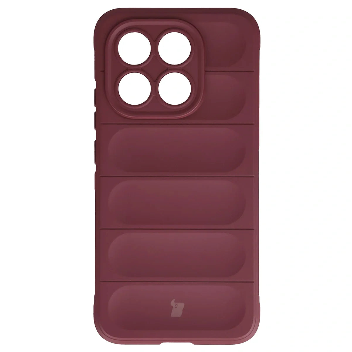 Robuste Handyhülle für Xiaomi 15T, Bizon Case Tur, Burgunderrot