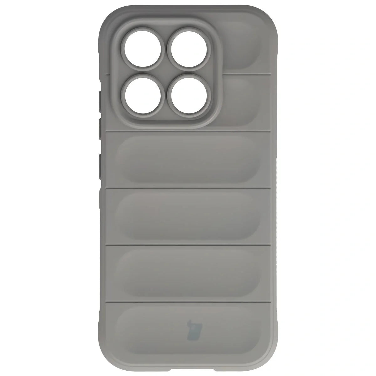 Robuste Handyhülle für Xiaomi 17, Bizon Case Tur, Hellgrau