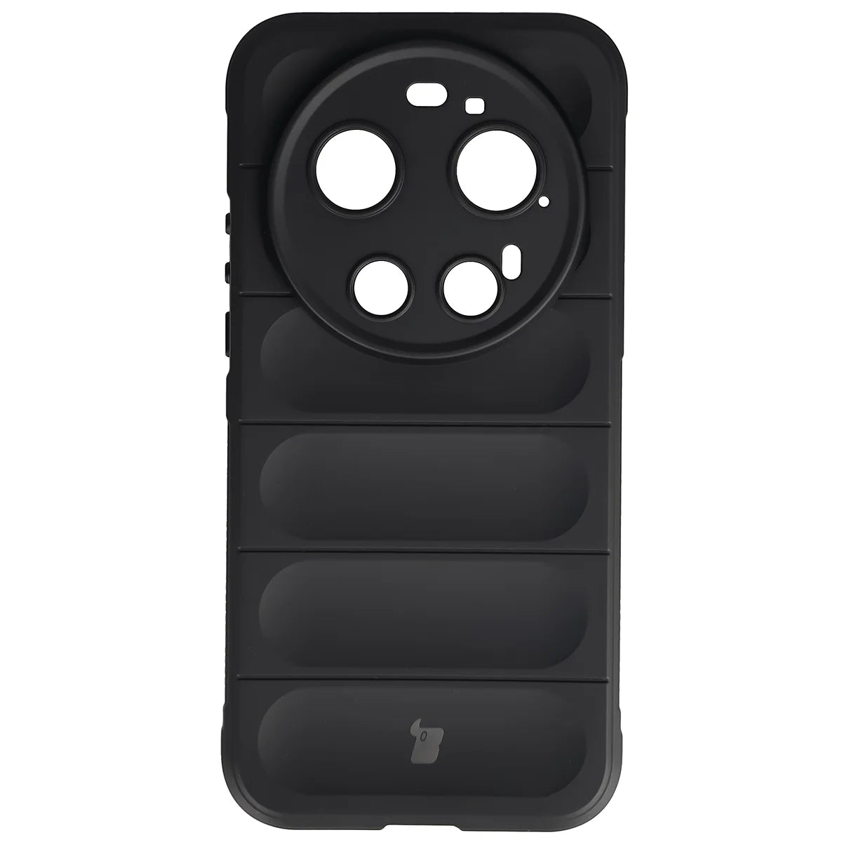 Robuste Handyhülle für Xiaomi 17 Ultra, Bizon Case Tur, Schwarz