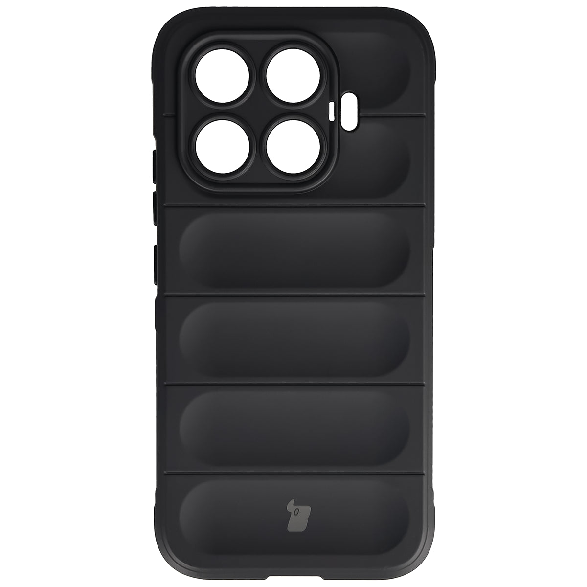 Robuste Handyhülle für Xiaomi 17T, Bizon Case Tur, Schwarz