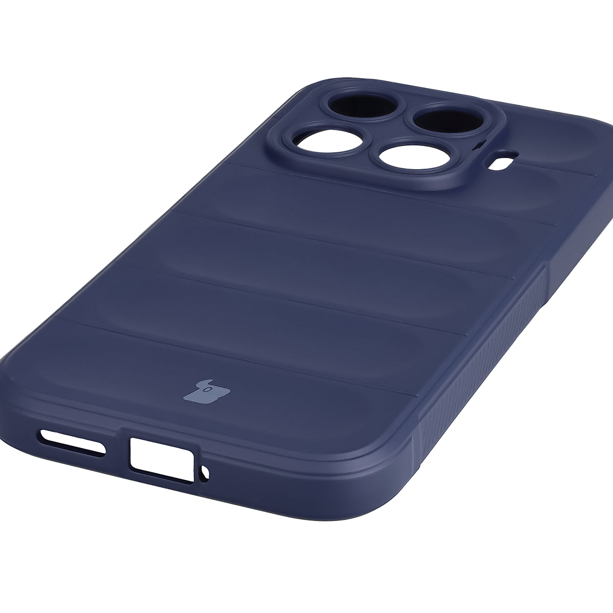 Robuste Handyhülle für Xiaomi 17T, Bizon Case Tur, Dunkelblau