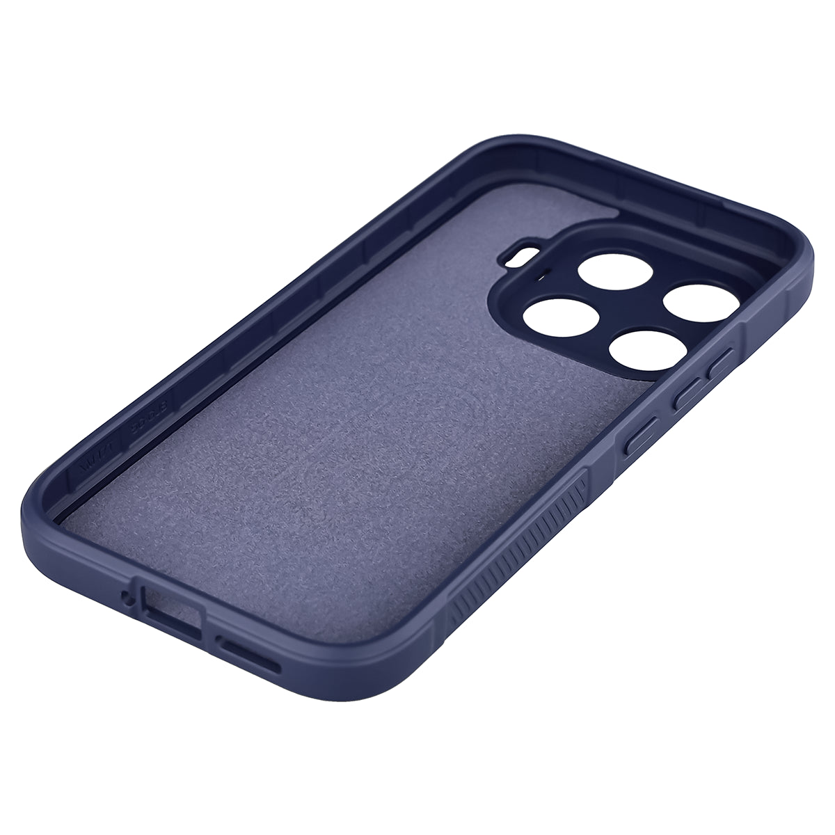 Robuste Handyhülle für Xiaomi 17T, Bizon Case Tur, Dunkelblau
