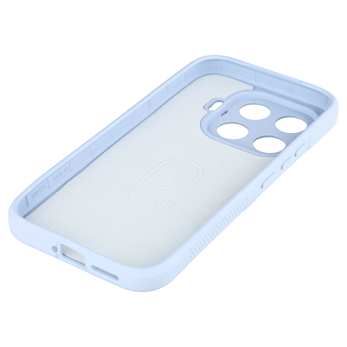 Robuste Handyhülle für Xiaomi 17T, Bizon Case Tur, Hellblau