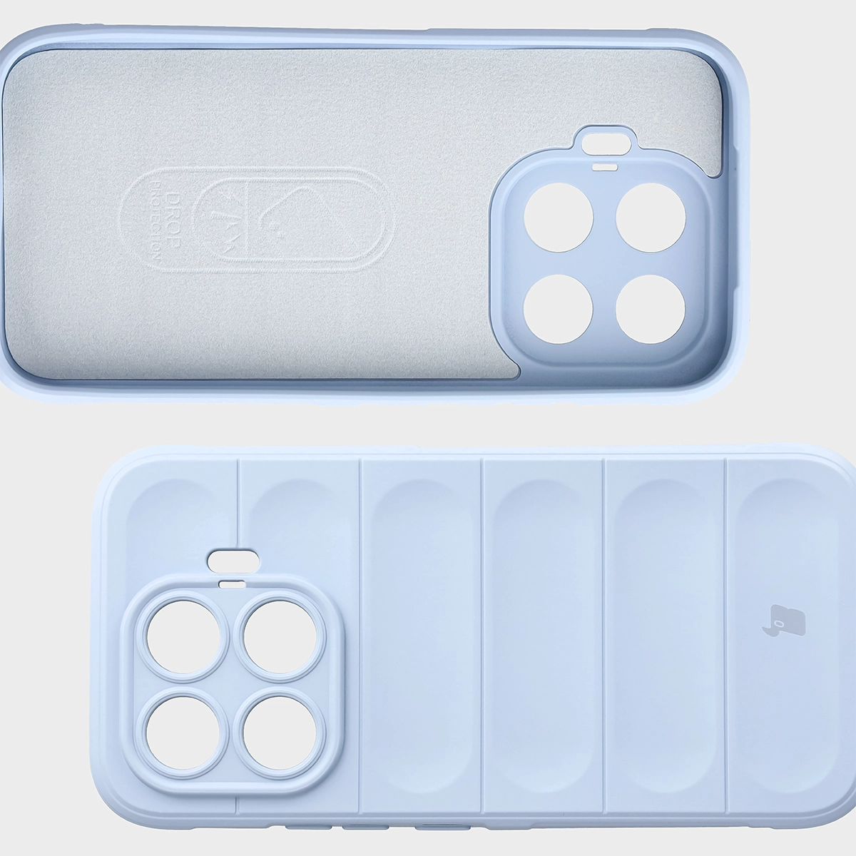 Robuste Handyhülle für Xiaomi 17T, Bizon Case Tur, Hellblau