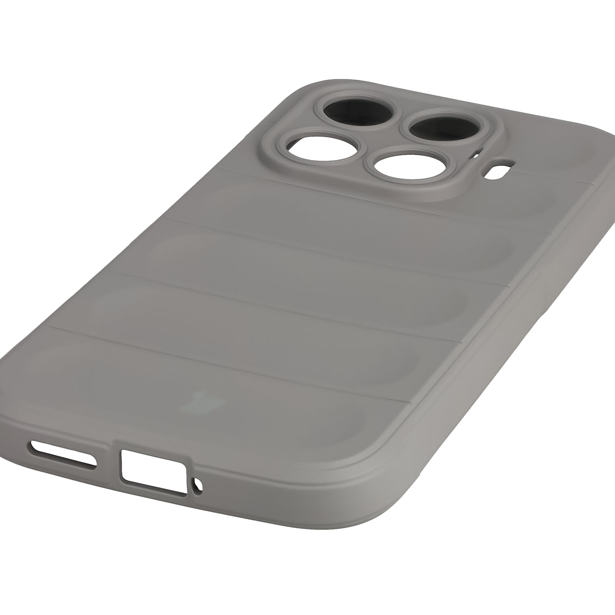 Robuste Handyhülle für Xiaomi 17T, Bizon Case Tur, Hellgrau