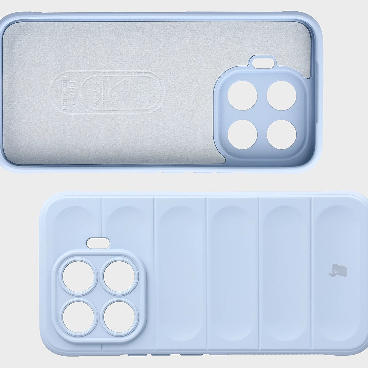 Pancerne etui Bizon Case Tur do Xiaomi 17T Pro, jasnoniebieskie