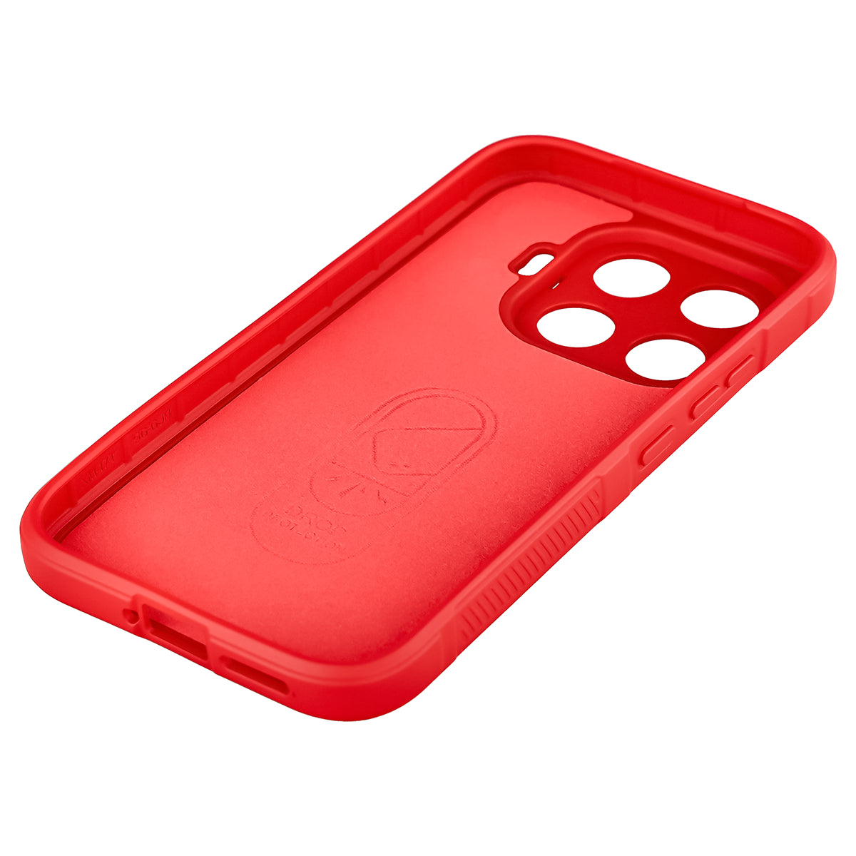 Robuste Handyhülle für Xiaomi 17T, Bizon Case Tur, Rot
