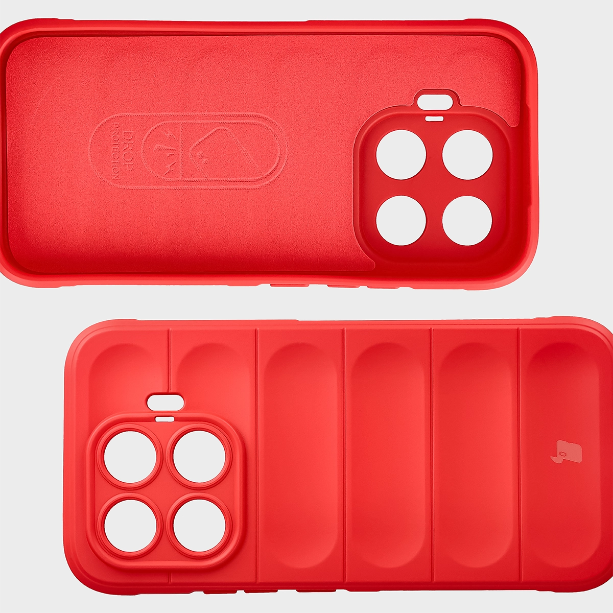Robuste Handyhülle für Xiaomi 17T, Bizon Case Tur, Rot