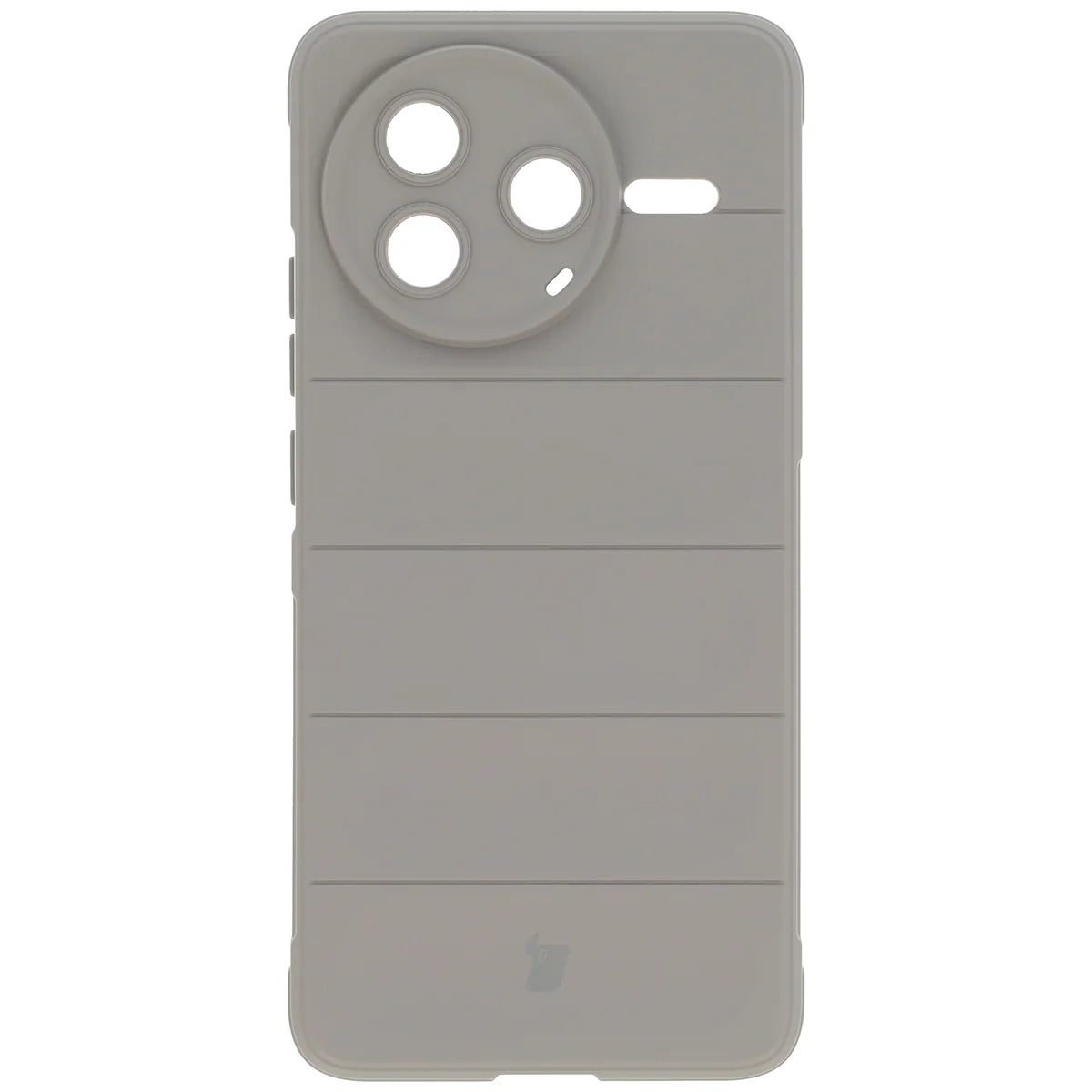 Robuste Handyhülle für Xiaomi Poco F7 Pro, Bizon Case Tur, Hellgrau