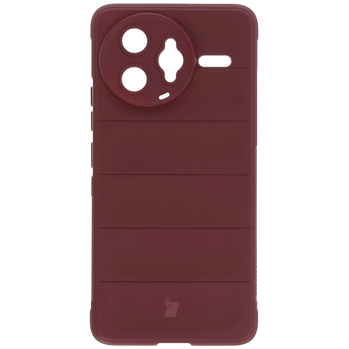 Robuste Handyhülle für Xiaomi Poco F7 Ultra, Bizon Case Tur, Burgunderrot