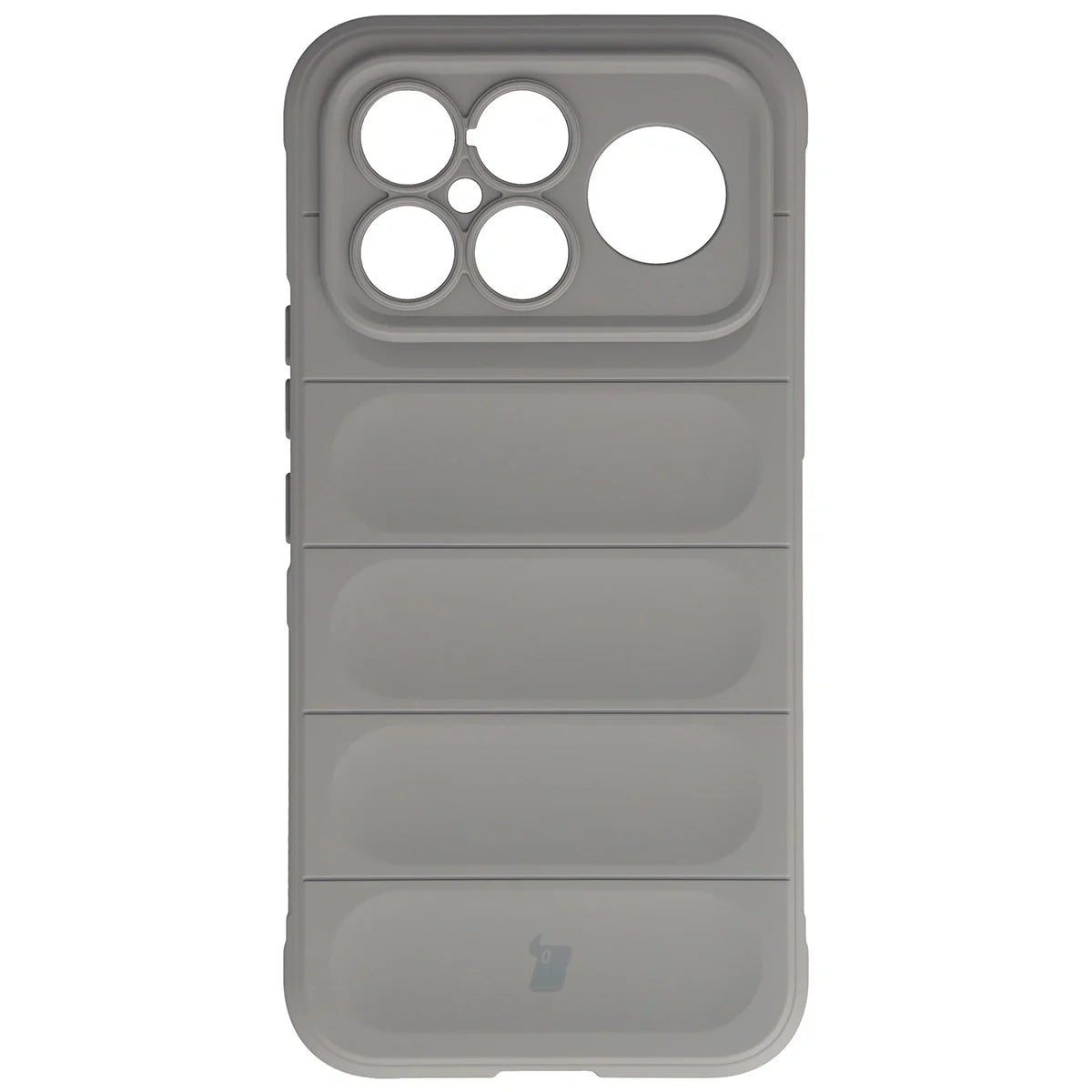 Robuste Handyhülle für Xiaomi POCO F8 Ultra, Bizon Case Tur, Hellgrau