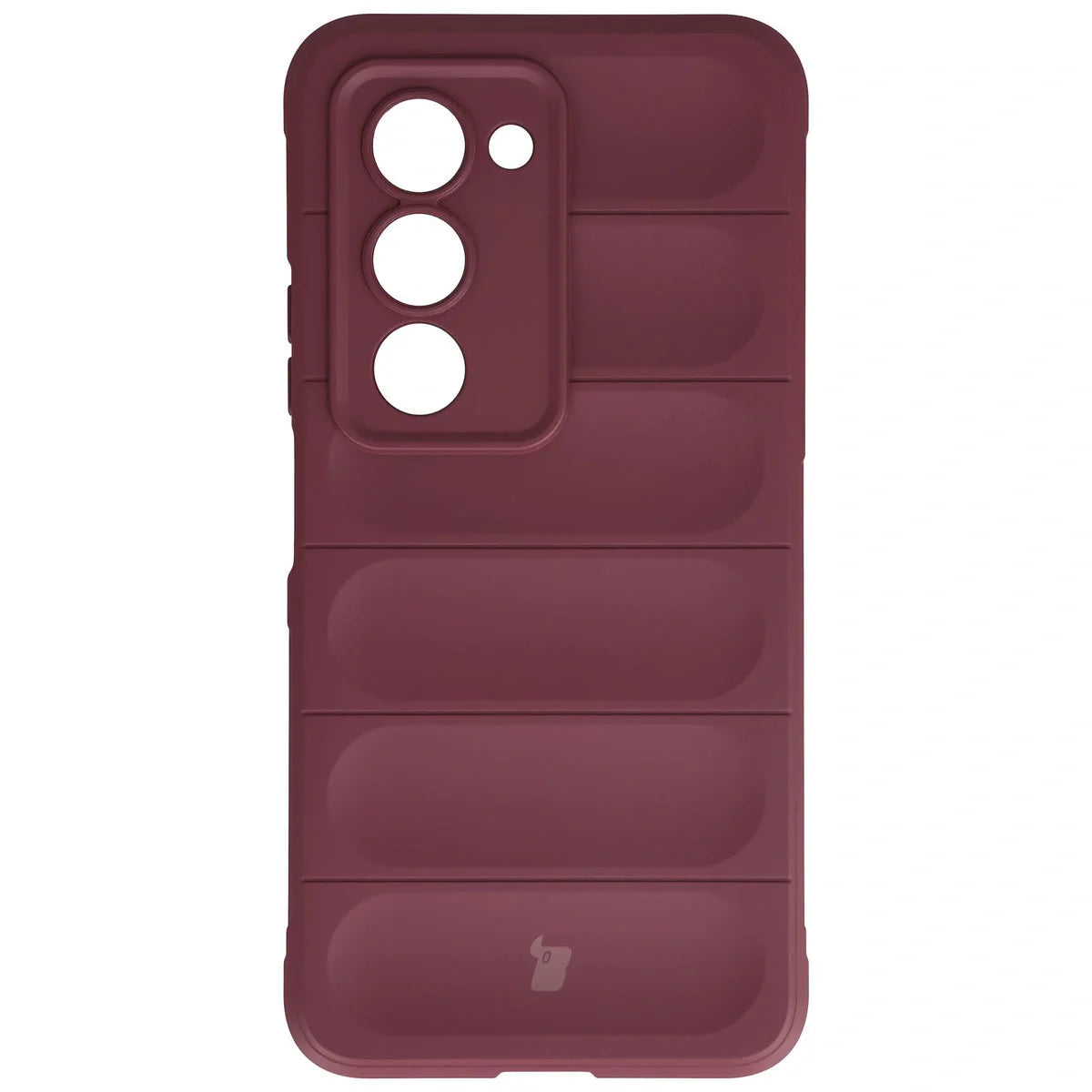Robuste Handyhülle für Xiaomi Redmi 15 4G / 5G, Bizon Case Tur, Burgunderrot