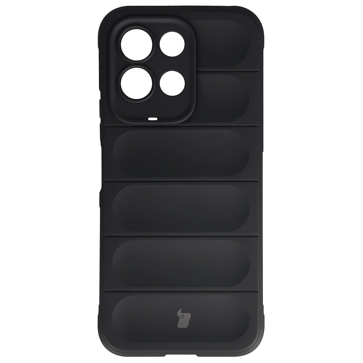 Robuste Handyhülle für Xiaomi Redmi 17 4G/5G, Bizon Case Tur, Schwarz (2/8)