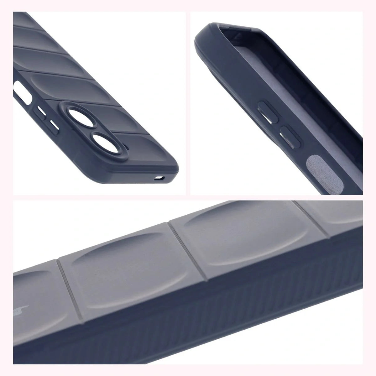Robuste Handyhülle für Xiaomi Redmi A5 4G / POCO C71 4G, Bizon Case Tur, Dunkelblau